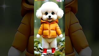 Crazy Dancing Cute Puppy 🧡🤩| #cutepuppies #puppydance #funnyanimal #catvideos #shorts #163