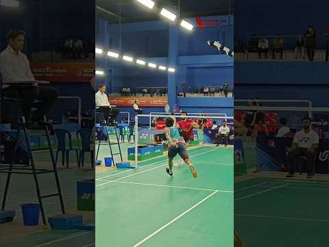 Perfect Block or Fault ? 🤯🔥 #shorts #badminton #badmintonsingles