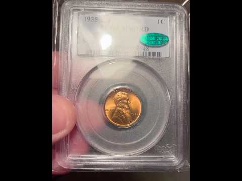 MS67 RED Lincoln Cent!  Absolute Fireball!  😦