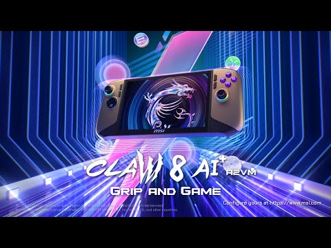 Claw 8 AI+ A2VM - Grip and Game | MSI