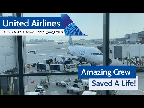 Above and Beyond: United Airlines's amazing crew | Toronto - Chicago