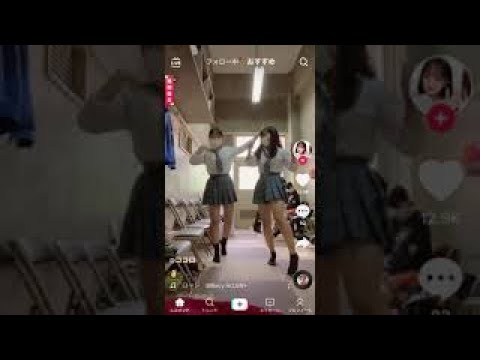 [ティックトック]部室で踊るセクシーなJK/TikTok