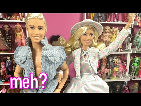 Barbie the Movie Ken in Denim and Barbie with Hat - I'm not Loving