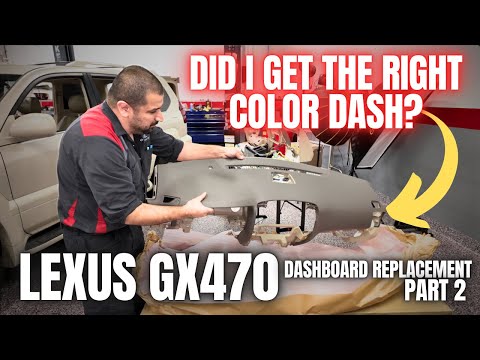 Did I Get The Right Color Dash for the GX470? Dash Replacement Part 2