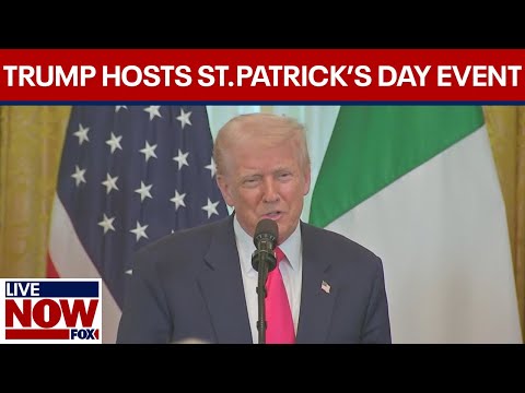 FULL REMARKS: President Trump hosts St. Patrick's Day reception at White House | LiveNOW from FOX