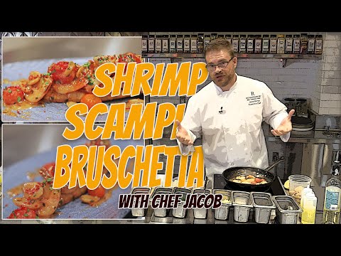 Shrimp Scampi Bruschetta (No Pasta) | Scampi Video Series 2 of 3