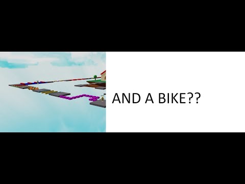 Obby But you are on a bike WORLD 1