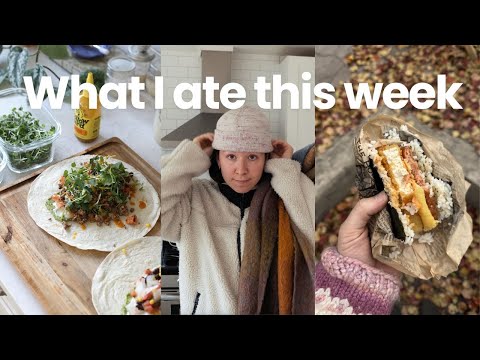 What I eat in a week *realistic*