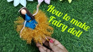 DOLL SERIES  4 /Fairy  doll making  / doll making  / DIY  / Craft  /Beautiful girl  doll 💖