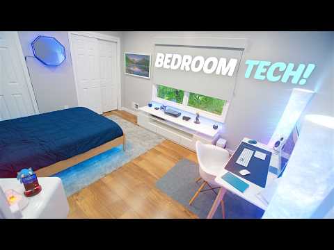 How I Tech Out My Bedroom! (Room Tour 2024)