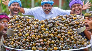 SNAIL FRY | NATHAI VARUVAL | Snail Recipe Cooking and Eating in Village | Healthy Village Recipes