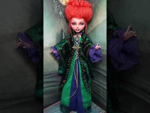 I MADE A HOCUS POCUS DOLL / WINIFRED SANDERSON #shorts