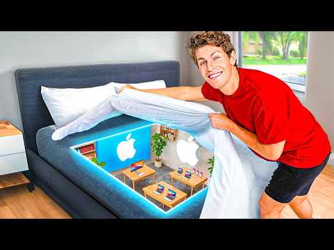 I Built a SECRET Apple Store in My Room!