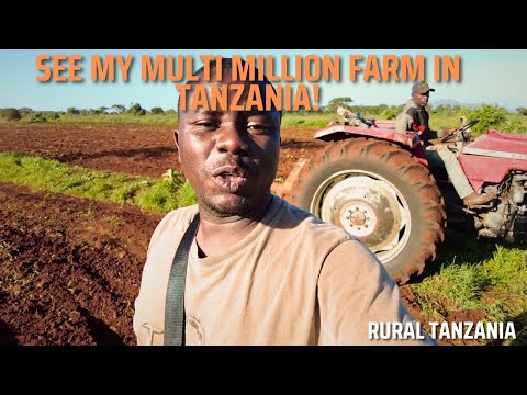 Farming in Tanzania: A Surprise Family Adventure on the Tractor!