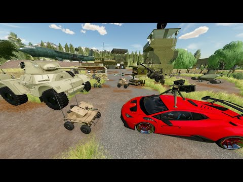 Trading Racecar for Abandoned Army Base | Farming Simulator 22