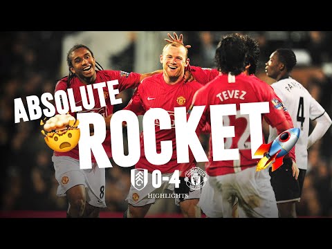 Absolute ROCKET 🚀😱 | Fulham 0-4 Man Utd