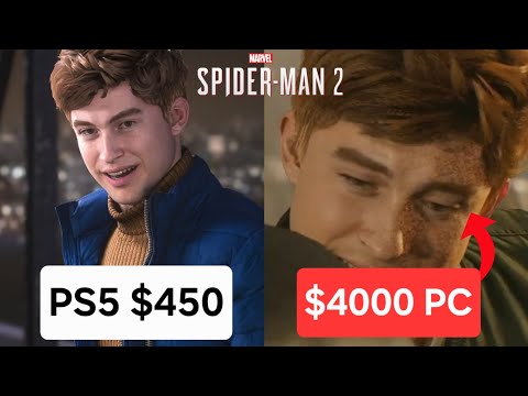 PS5 Slim VS RTX 4090 MAX Settings - Marvel's Spider-Man 2 #dailyhubranx