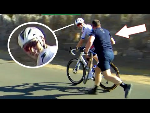 Sprinter Trolls Bike Mechanic Trying to Keep Up | AlUla Tour 2025 Stage 1