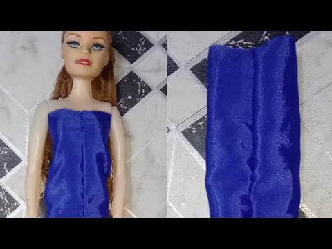 Diy Barbie dress making