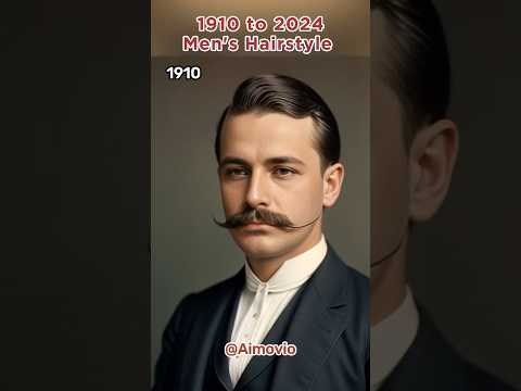 1910 to 2024 Men’s Hairstyle #hairstyle #ai #artificialintelligence #menshairstyles