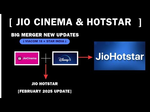 Jio Cinema & Disney+ Hotstar Merger Update | Jio Hotstar Launch Date