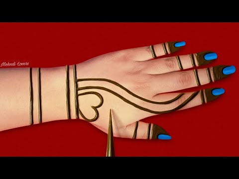 latest valentine day special mehndi design 2025 | full hand arabic mehndi design | mehndi ka design