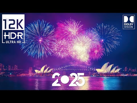 LIVE: New Year Fireworks Around the World 🎆 | Happy New Year 2025 4K - Colorful Firework Display