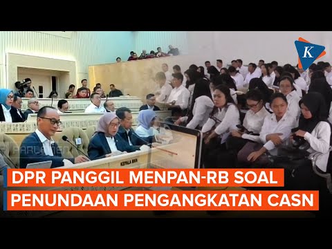 Kisruh Penundaan Pengangkatan CASN 2024, Komisi II DPR Panggil MenpanRB