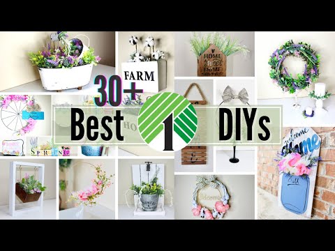 30+ Dollar Tree DIYs | Spring DIYs 2023 | Dollar Tree DIY Home Decor 2023