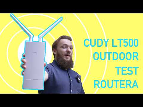 CUDY LT500 Outdoor - test i recenzja routera zewnętrznego