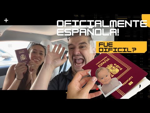 Le sacamos el pasaporte a la bebe! - TRÁMITE DIFICIL Y COSTOSO? - Oficialmente ESPAÑOLA!