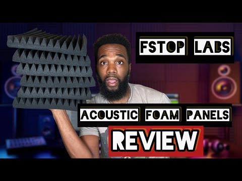 Fstop Labs Acoustic Panels 2" x 12" x 12" Foam Panels Review