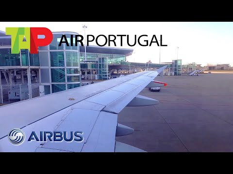 TAP Air Portugal Airbus A319 ✈ Approach and Landing in Porto