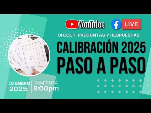 Cricut Preguntas y Respuestas - Calibración Imprimir Luego Corta Vivo 2025