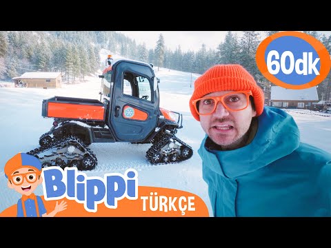 Karda Oynamak - Dağda Kızak Macerası  ☃️ Blippi Türkçe - Çocuklar için Eğitici Videolar