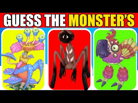 GUESS the MONSTER'S VOICE | MY SINGING MONSTERS | Baby X'rt, Baby Pentumbra, frog