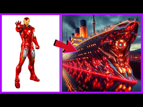 AVENGERS But TITANIC 🚢 VENGERS 🔥 All Characters (marvel & DC) 2024💥