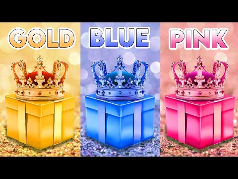 Choose Your Gift...! Gold, Blue or Pink💗💙⭐️ How Lucky Are You? 😱 QuizZone