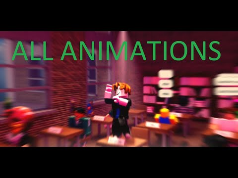 All animation in roblox presentation experience