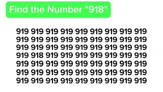 Find the number "918"