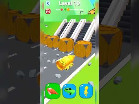 Shape Shifting Game Level 10 #shorts #games