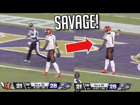 Ja"Marr Chase 'UNREAL' Highlights vs Ravens