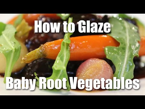 Glazed Baby Root Vegetables