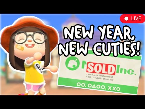 NEW YEAR Villager Hunt!! 2025 Celebration!! | Animal Crossing New Horizons