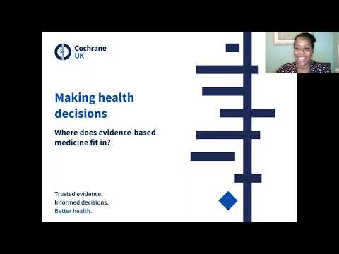 Making health decisions:  what's best for you?