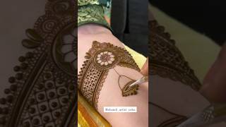 weeding special easy dulhan mehndi designs #shorts #shortsfeed #bridalmehndi #trending #reels