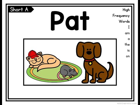 Short A Decodable Reader: "Pat" (Short A Book/Short A Story)