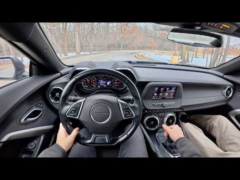 2023 Chevrolet Camaro 1LT 3.6L V6 Manual - POV Driving Impressions vs. SS 6MT