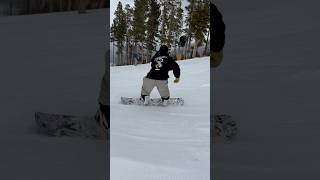 BACK LIP 270 OUT #snowboarding