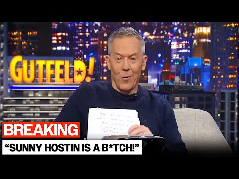 Greg Gutfeld Hilariously ROASTS Sunny Hostin on Live TV